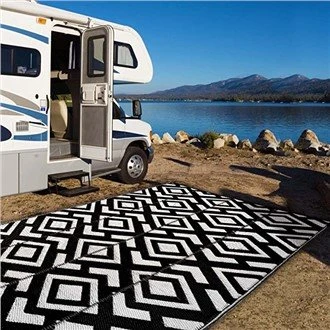 Thảm ngoài trời tái chế Rv Rug